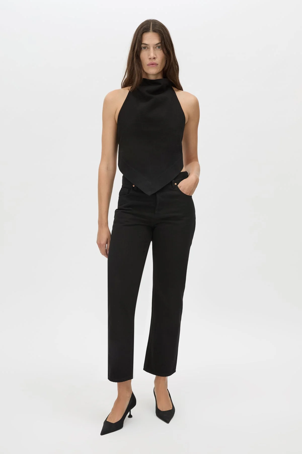 Eleni Denim Top - Image 4