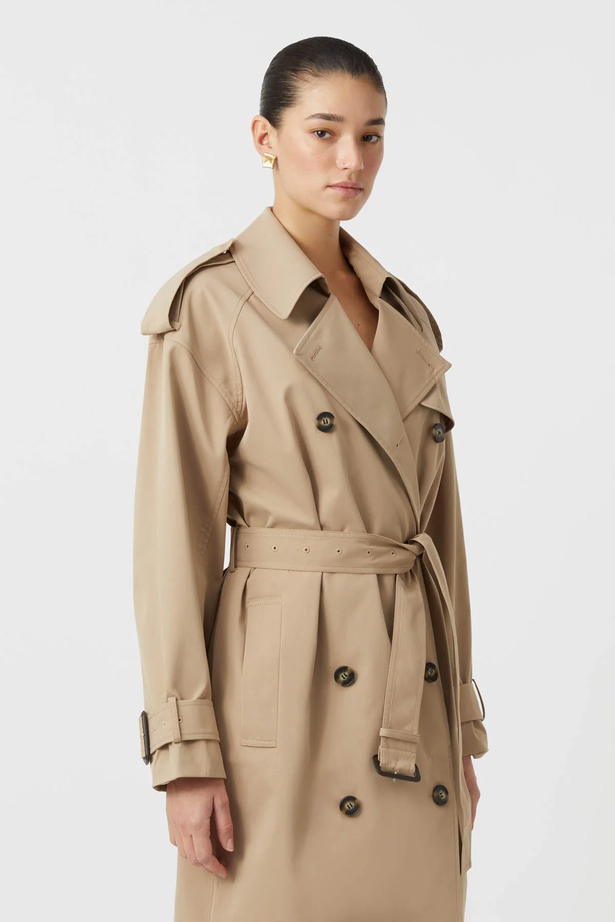 Evans Classic Knee Length Trench - Image 3