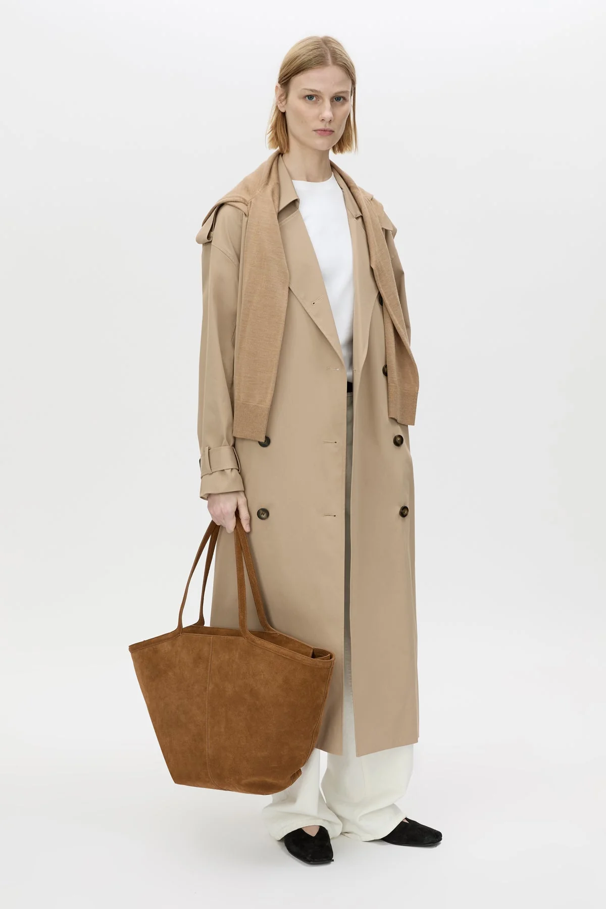 Evans Classic Trench Coat - Image 3