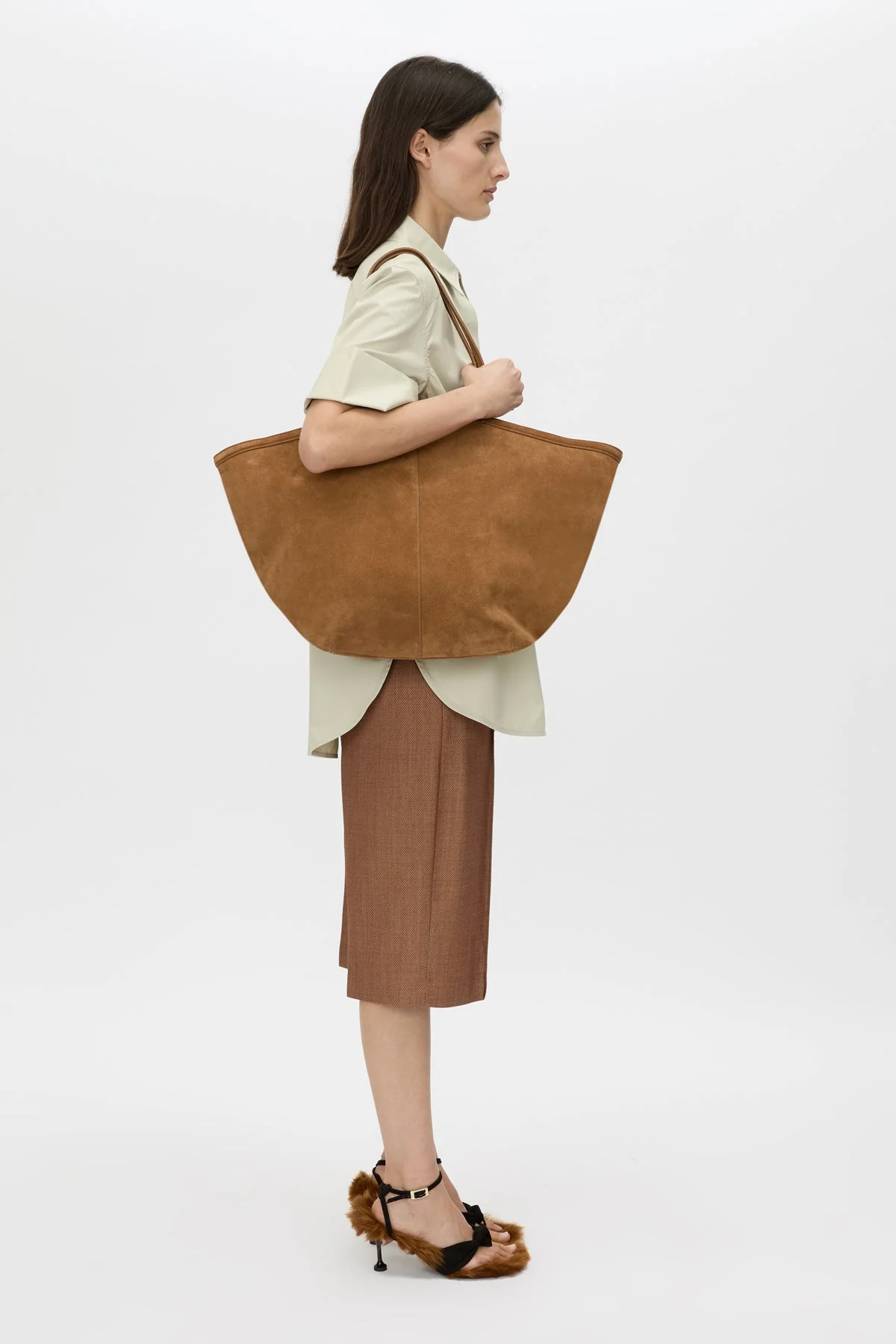 Juniper Suede Tote - Image 4