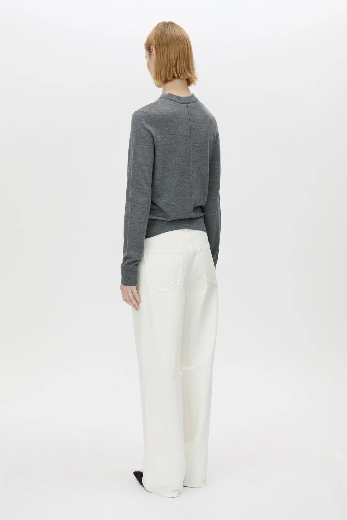 Leona Classic Crew Neck Sweater - Image 6