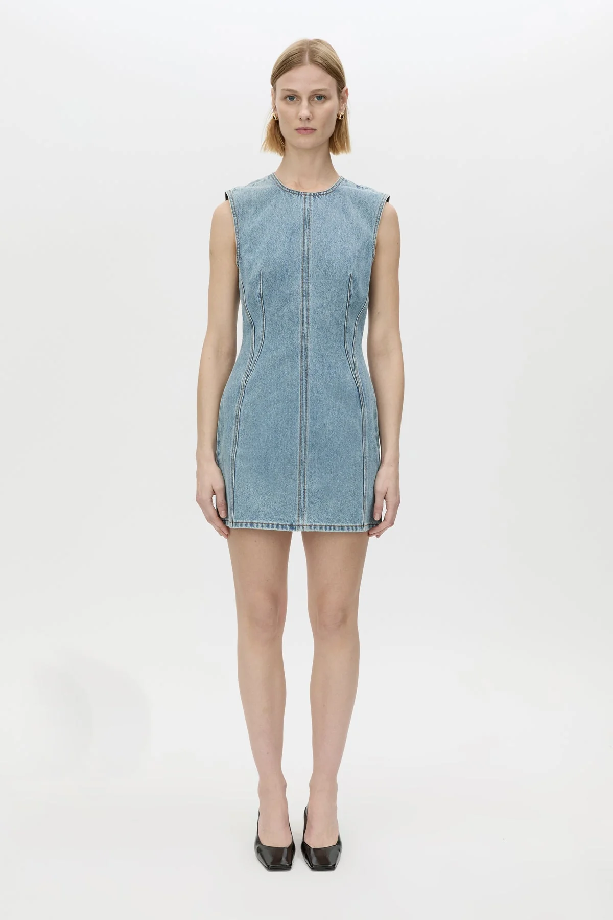 Maja Denim Dress - Image 3