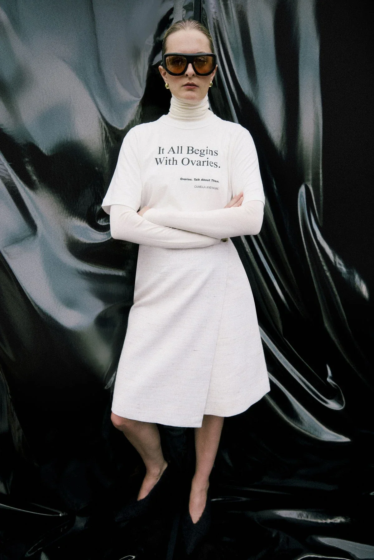 Ovarian Cancer Unisex Tee 1 - Image 7