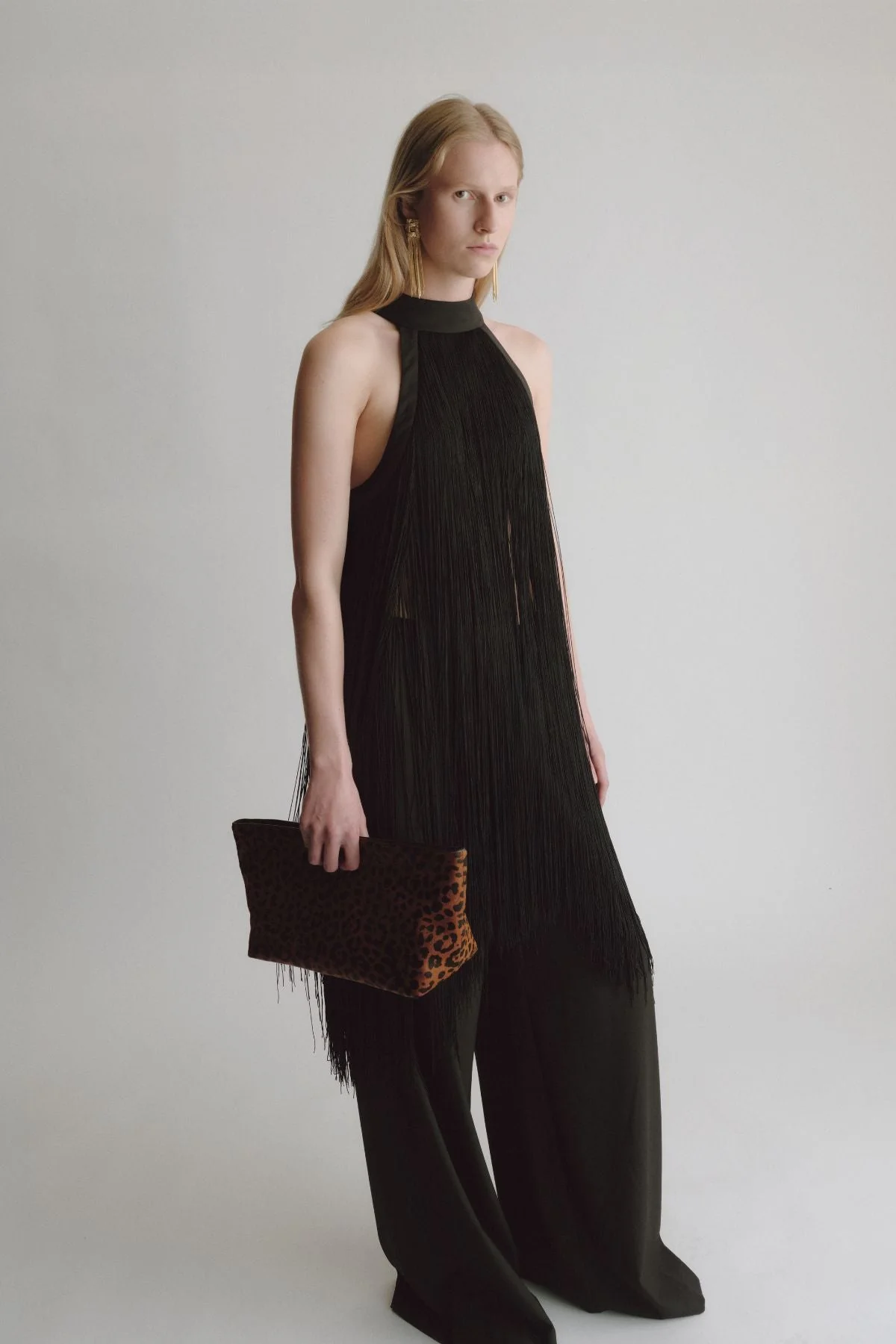 Poppy Leopard Clutch - Image 3