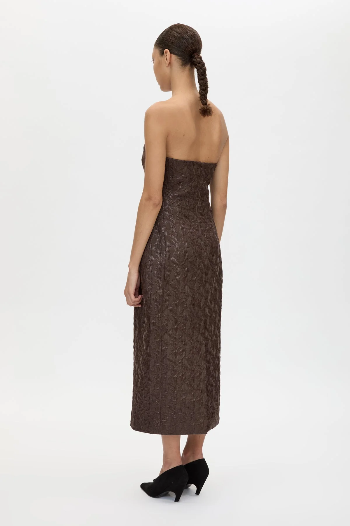 Rennick Strapless Midi Dress - Image 5
