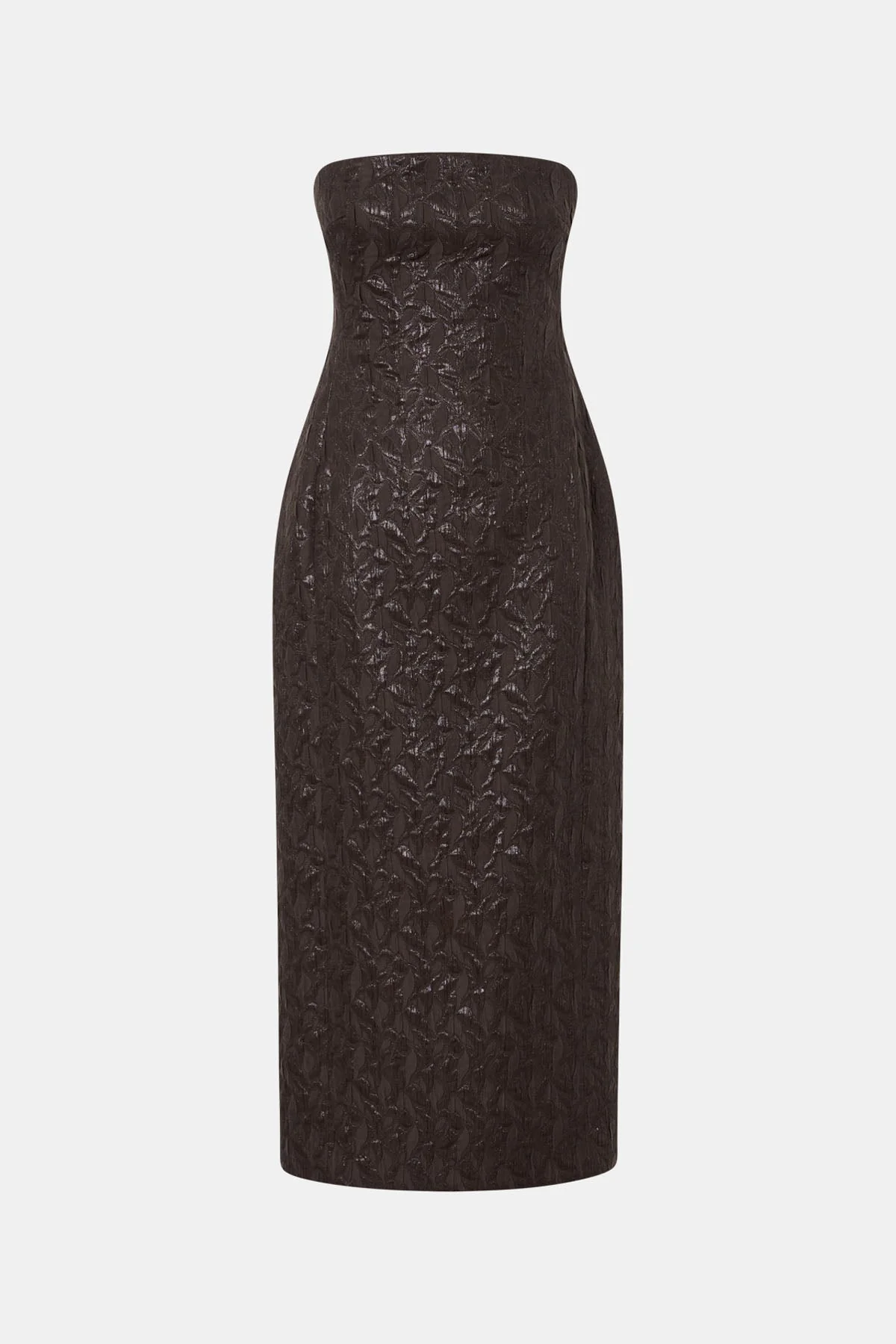 Rennick Strapless Midi Dress - Image 6