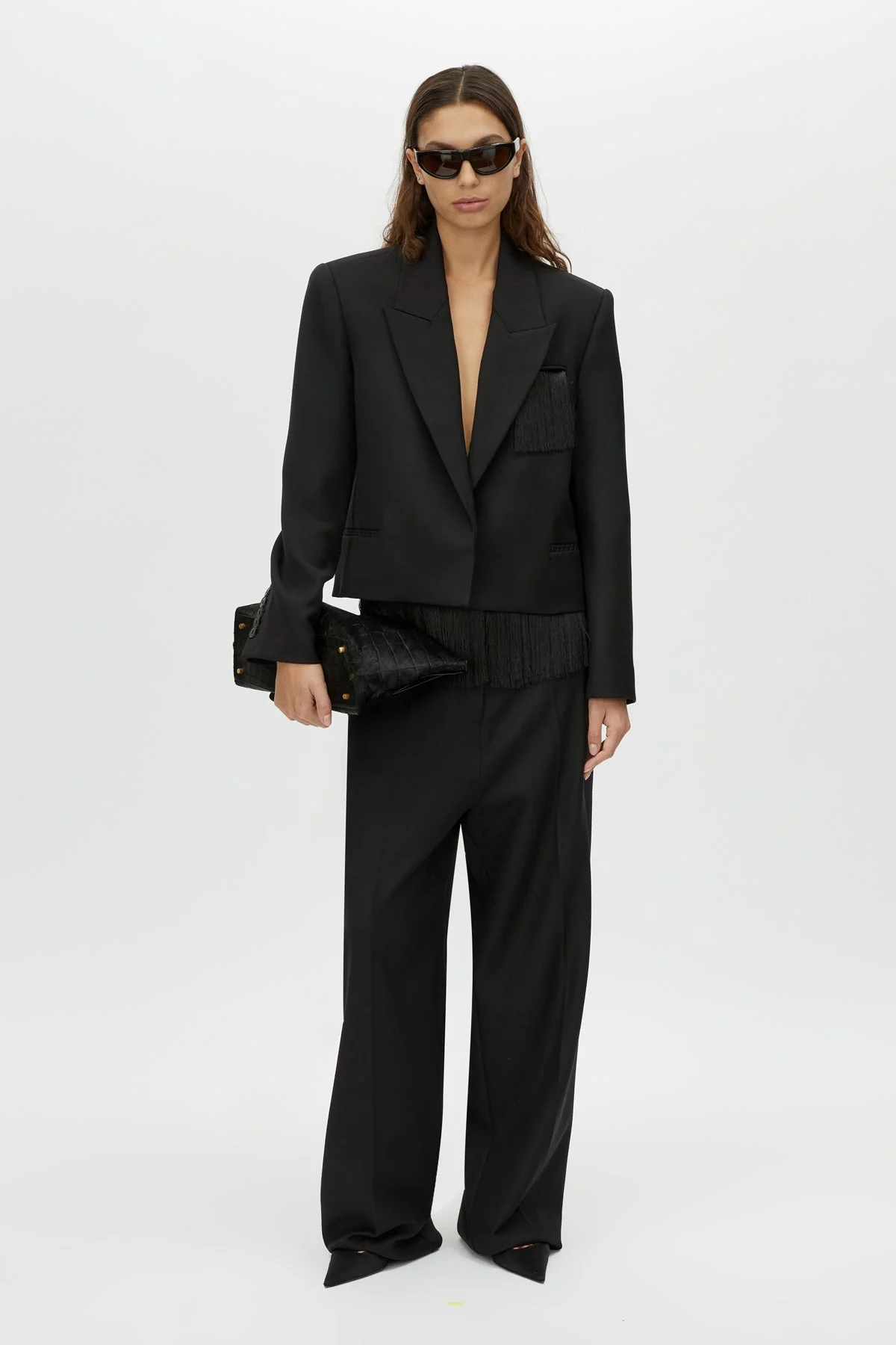 Zaman Crop Blazer - Image 4